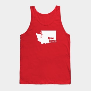 Washington - Live Love Washington Tank Top